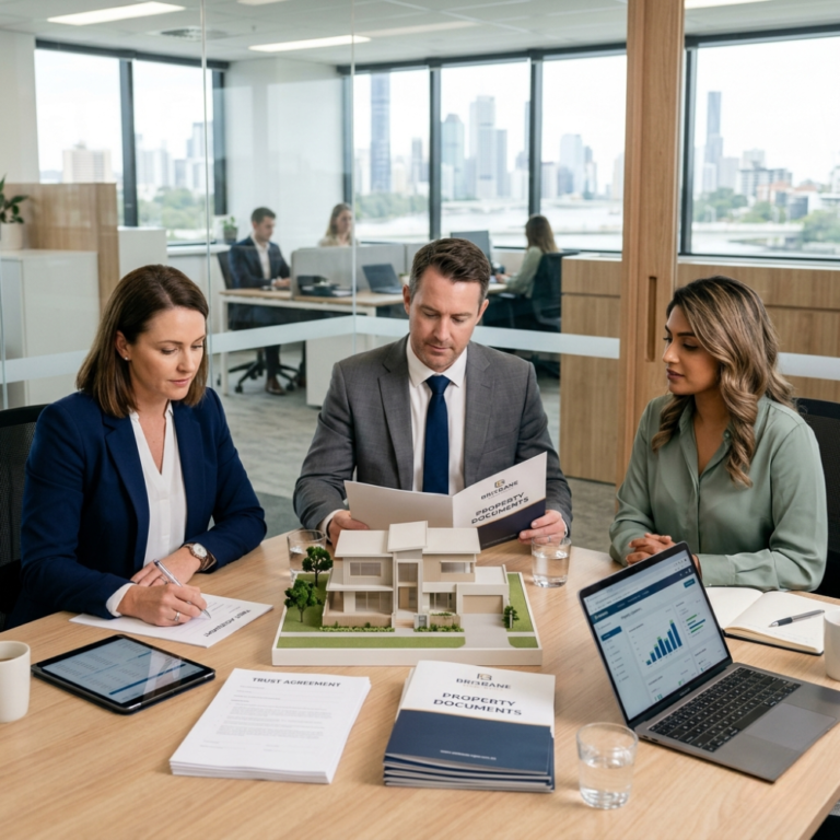 Buying property through a trust